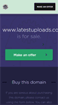 Mobile Screenshot of latestuploads.com